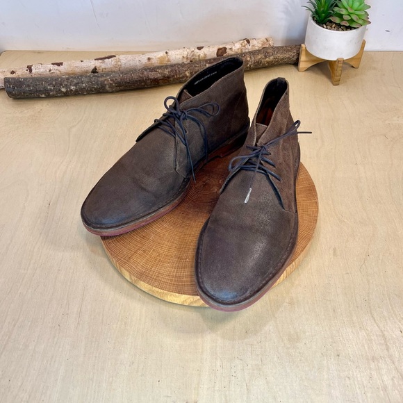 *Cole Haan | Paul Distressed Suede Desert Boots in Brown C09565 Size 10 - Picture 8 of 15